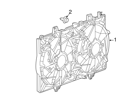 Cooling Fan for 2018 Nissan Rogue #0