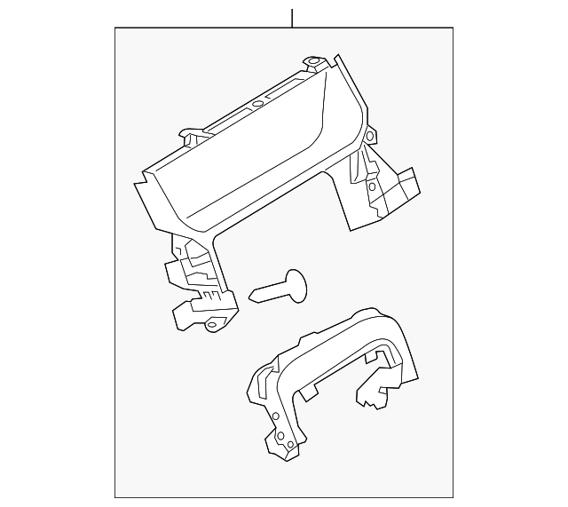 LR035217 Деталь CLUSTER BEZEL