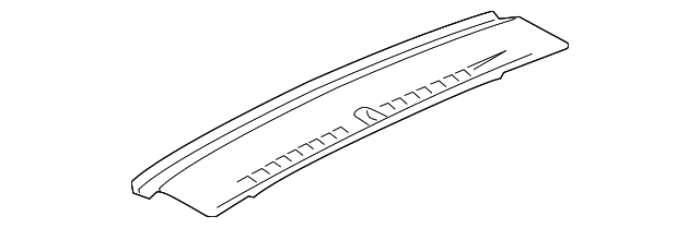 LR035427 Деталь DEFROSTER GRILLE