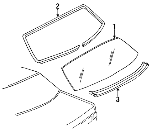 Lumina GLASS & HARDWARE - BACK