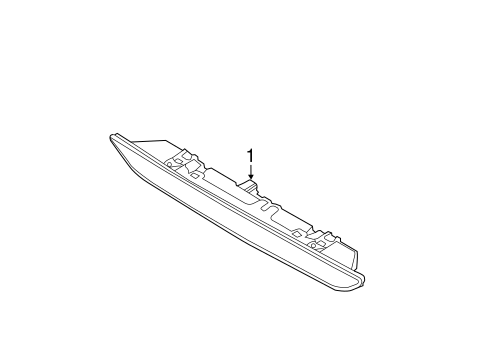 Electrical/High Mounted Stop Lamp for 2015 Ford Focus #1