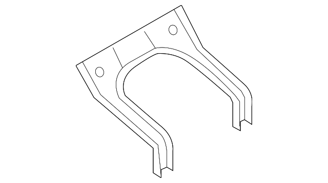 9T1Z-9A627-A Деталь OUTLET DUCT BRACKET