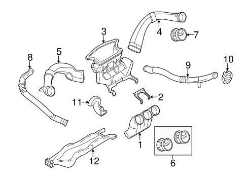 Body/Ducts for 2013 Ford Transit Connect #1