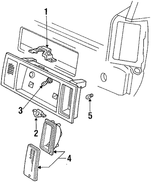 Lynx BACKUP LAMPS