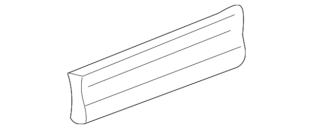 15744376 Деталь BODY SIDE MLDG, RIGHT