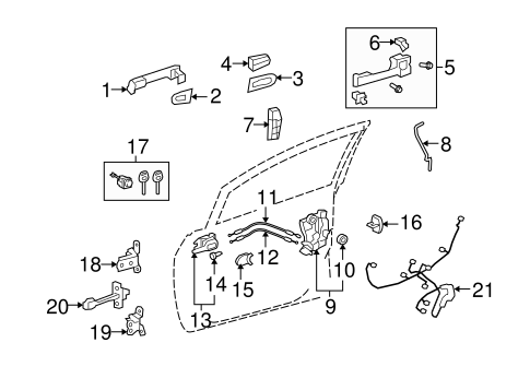 BODY/LOCK & HARDWARE for 2011 Scion xD #2