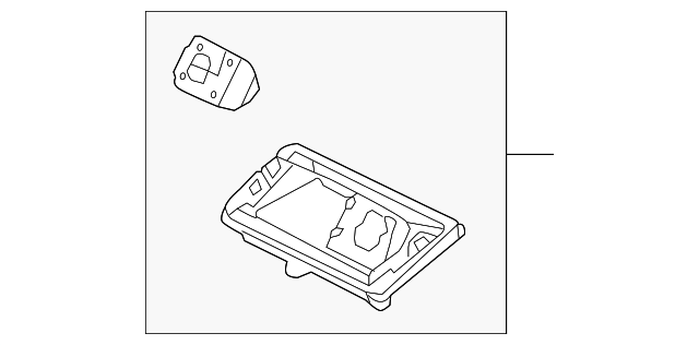 LR056248 REAR MOLDING