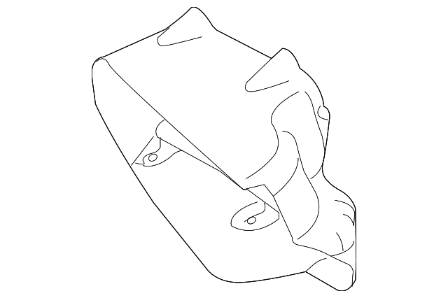 LR011981 Деталь AIR DEFLECTOR
