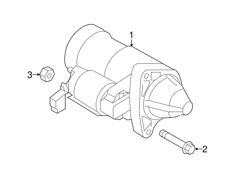 ELECTRICAL/STARTER for 2016 Scion iA #1