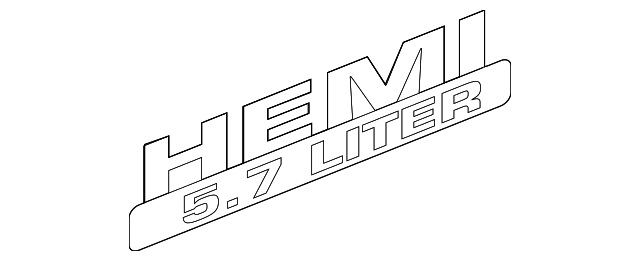 68154708AB Деталь NAMEPLATE