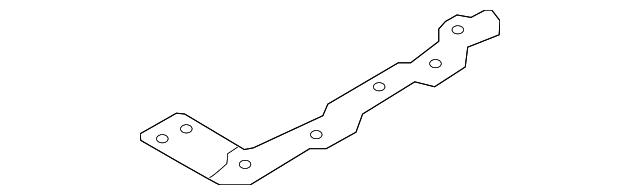 LR046102 AC VENT HOUSING SUPPORT, LEFT