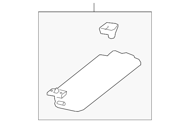 LR040186 SUNVISOR, RIGHT