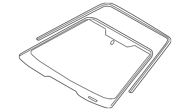 YS4Z-5403100-FA Деталь WINDSHIELD