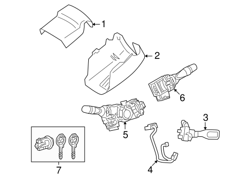 ELECTRICAL/SWITCHES for 2010 Toyota Venza #1