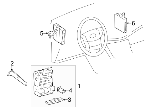 ELECTRICAL/HEADLAMP COMPONENTS for 2012 Toyota Avalon #4