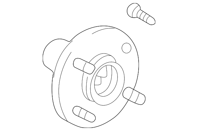 88971027 Деталь HUB, RIGHT