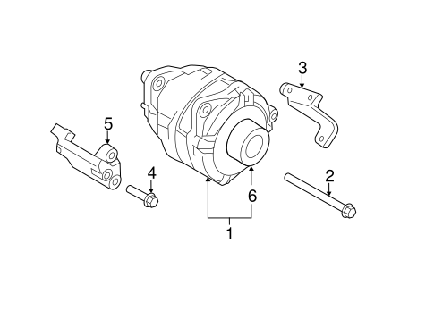 Alternator for 2013 Infiniti M56 #0
