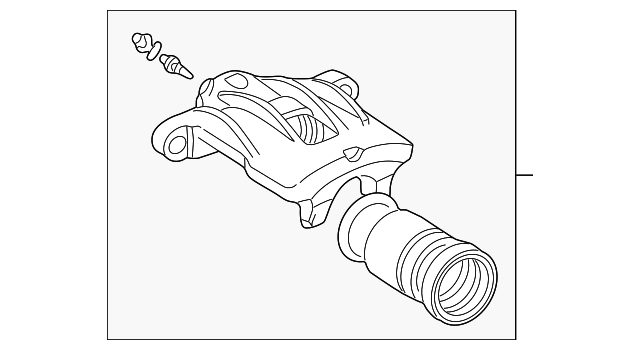 STC1905 CALIPER, LEFT