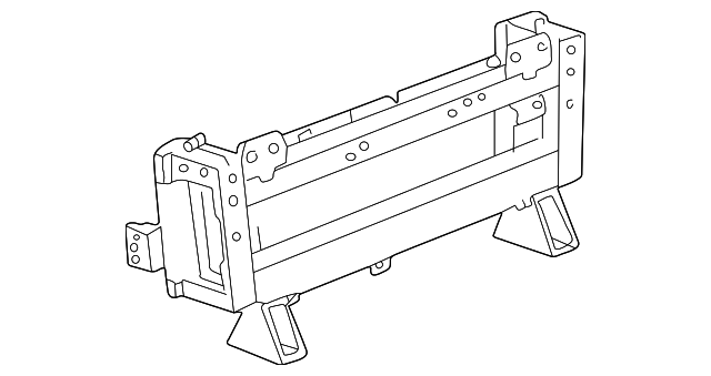 MSU002459 Деталь SUPPORT FRAME