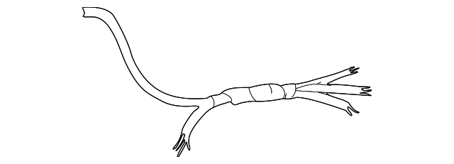 996-612-065-01 Деталь HARNESS, LEFT