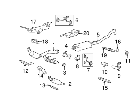 Exhaust System/Exhaust Components for 2011 Ford Expedition #1