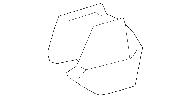 19185034 Деталь TRACK END CAP, RIGHT