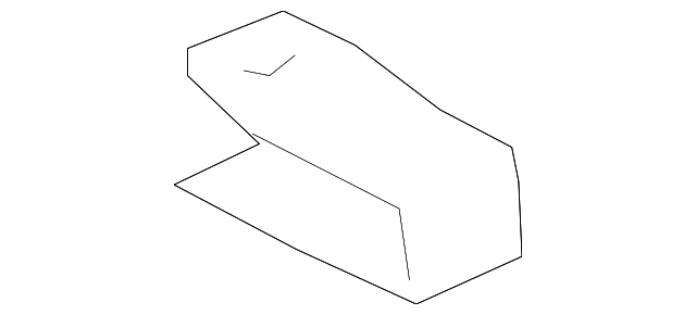 88970543 Деталь OUTER FINISH PNL RETAINER, RIGHT