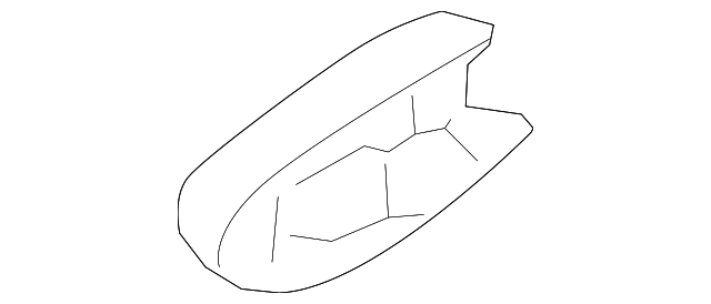 88973934 Деталь RECLINE LEVER, RIGHT