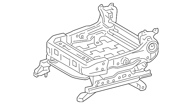 19184993 Деталь CUSHION FRAME, RIGHT