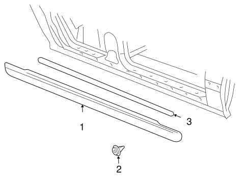 Grand Cherokee EXTERIOR TRIM - PILLARS