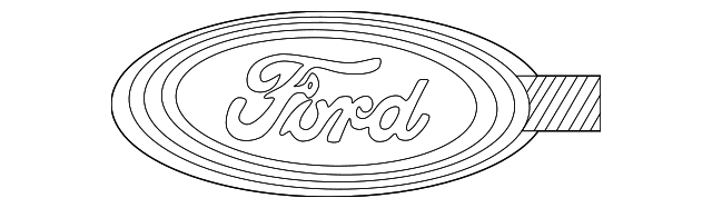 YF1Z-7442528-DA Деталь EMBLEM