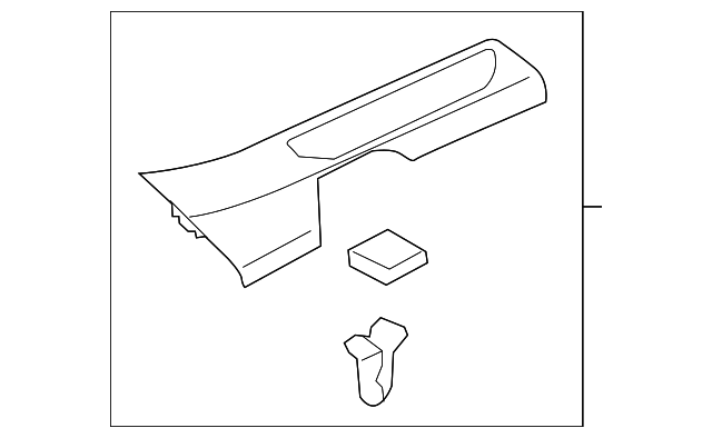 970-555-519-00-2F0 Деталь REAR SILL PLATE, LEFT