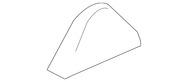 5R3Z-6360262-AAA Деталь EXTENSION UPPER COVER, LEFT