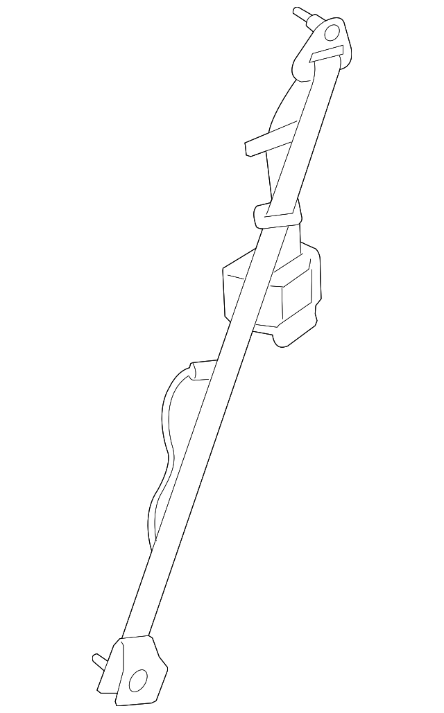 DR3Z-63611B08-AB Деталь SEAT BELT ASSY, RIGHT