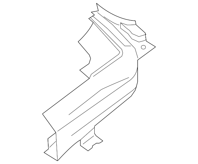 FR3Z-76280C98-A Деталь INNER QTR REINF, RIGHT