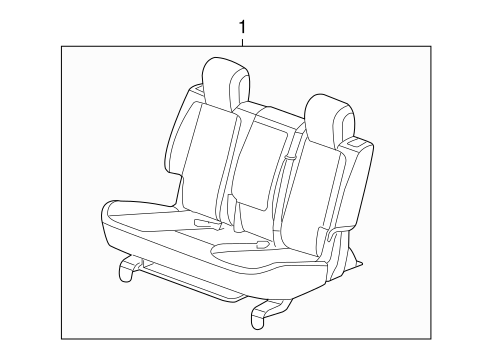 Terrain REAR SEAT COMPONENTS 3