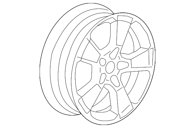 19177077 WHEEL, ALLOY