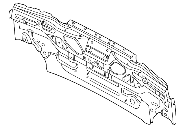 C2D6083 Деталь REAR BODY PANEL