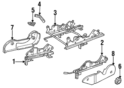 SC1 SEATS & TRACK COMPONENTS