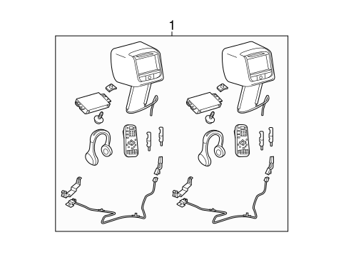 F-250 Super Duty ENTERTAINMENT SYSTEM COMPONENTS