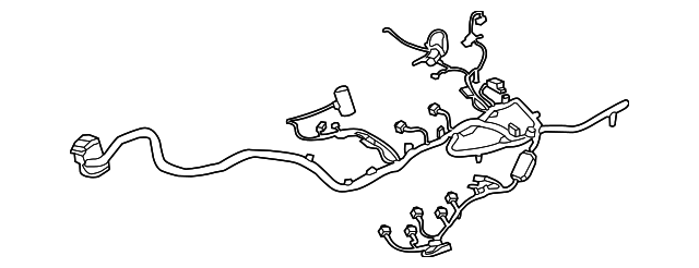 FU5Z-12A581-L Деталь ENGINE HARNESS