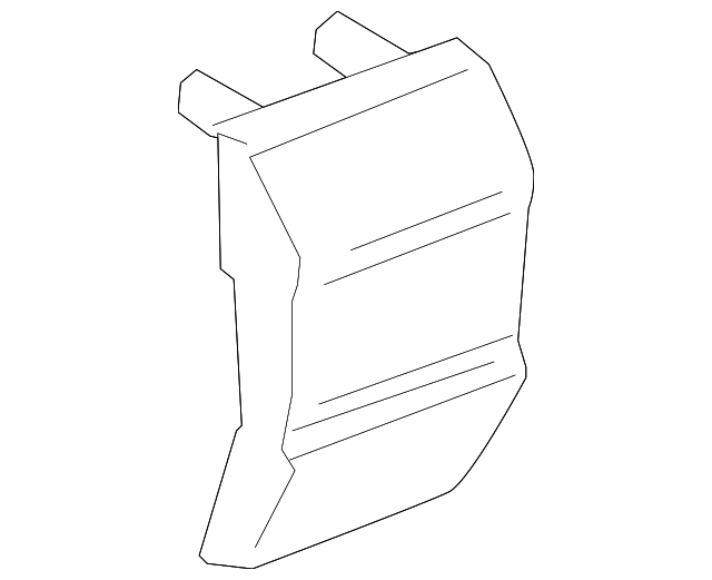 15712060 Деталь BODY SIDE MLDG, RIGHT
