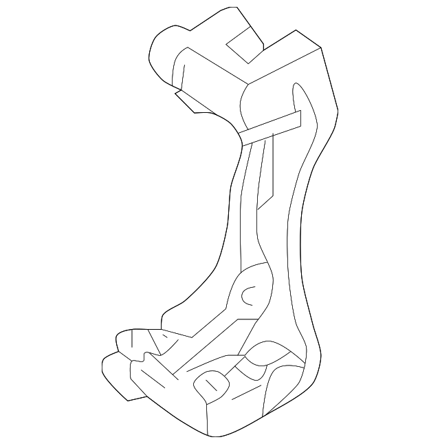 88965588 Деталь CALIPER SUPPORT, RIGHT