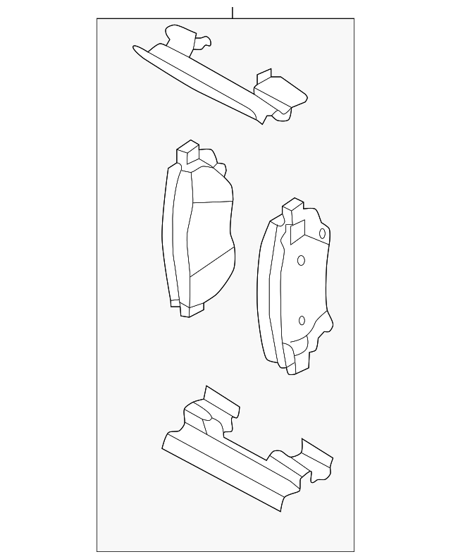 19151590 BRAKE PADS