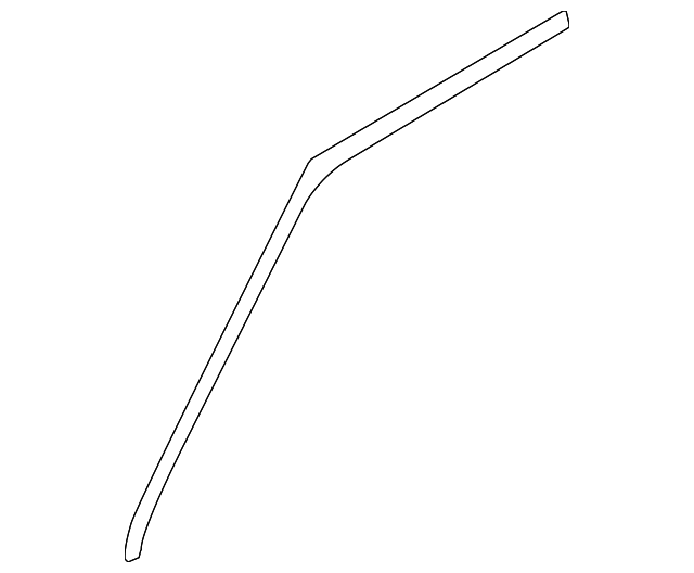 8A8Z-7420550-A Деталь WINDOW MOLDING, RIGHT
