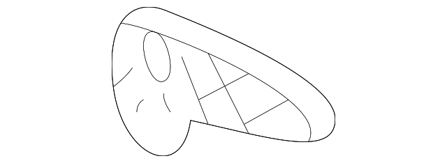 HXO100020 Деталь RELEASE HANDLE, RIGHT