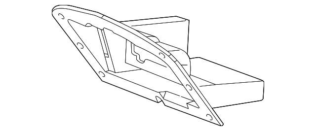 XR819170 Деталь GLOVE BOX FRAME