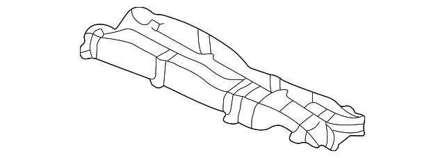 3W6Z7611398AE Деталь HEAT DEFLECTOR
