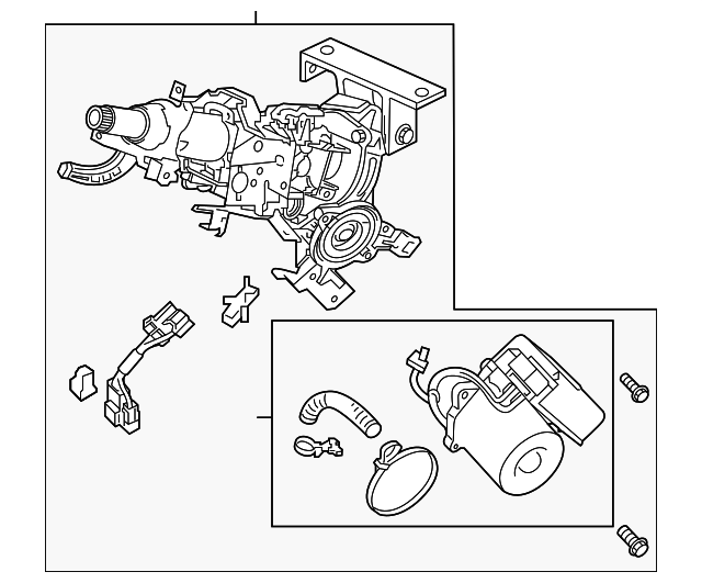Column, Steering Column, Steering