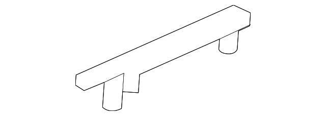 T2R11256 Деталь FRONT MOLDING, RIGHT